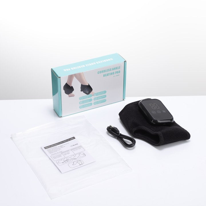 Foot massager with vibration therapy