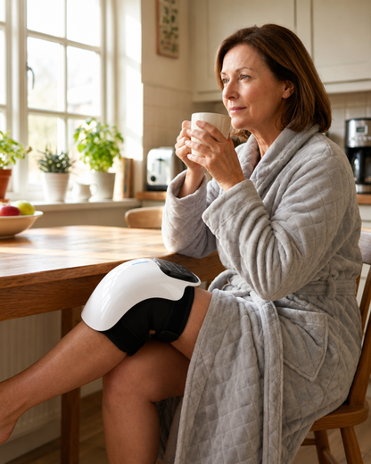 Bentrov KneeFlow™ — Heated Knee Massager with Red Light Therapy