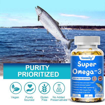 Bentrov Omega-3 Fish Oil — Triple Strength