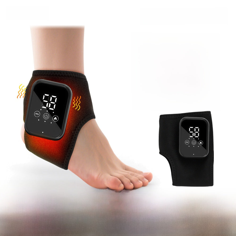 Foot massager with vibration therapy