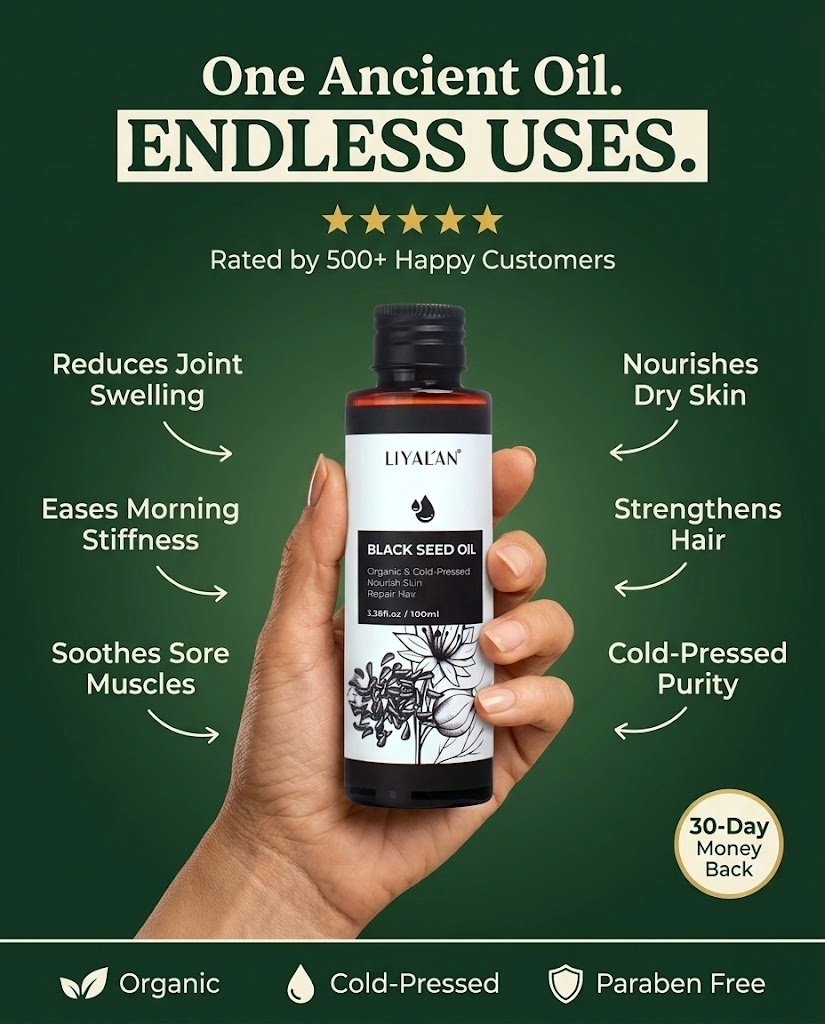 Organic Black Seed Oil - 100mL